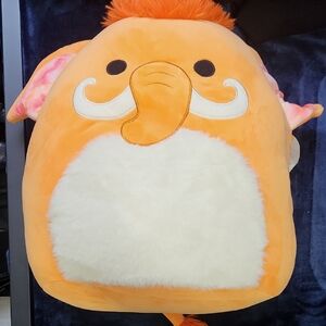 Squishmallows Peach and White Plush